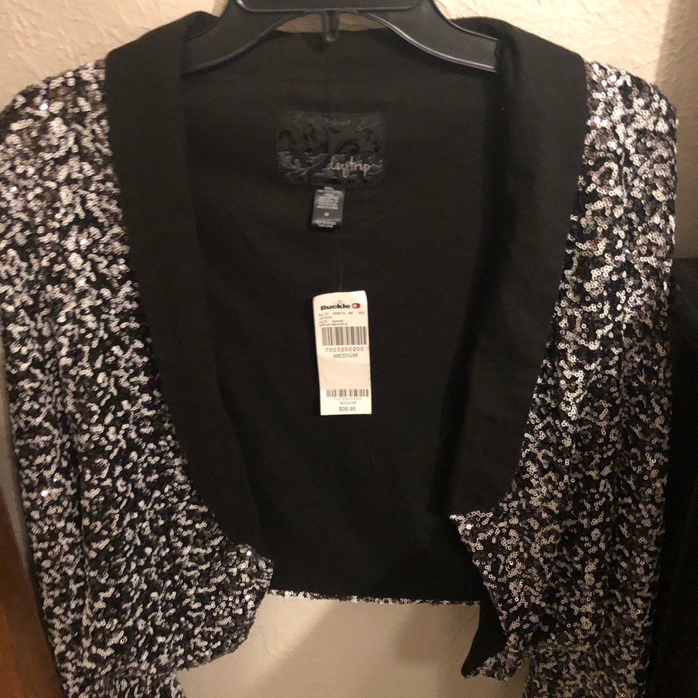Sequin blazer